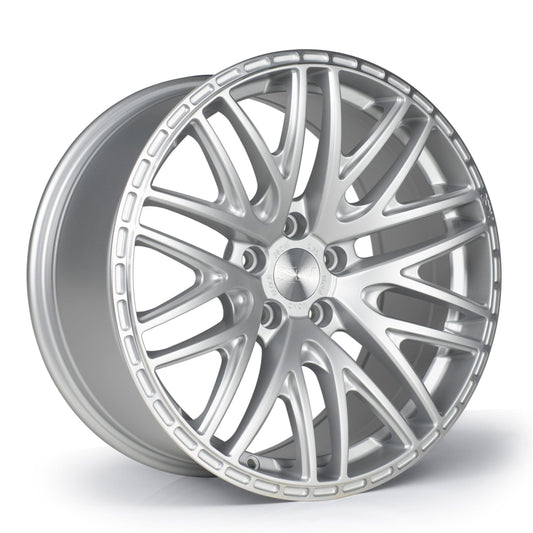 18x9 3SDM 0.75 5x114.3 et40 CB73.1 Satin Silver / Machined Lip