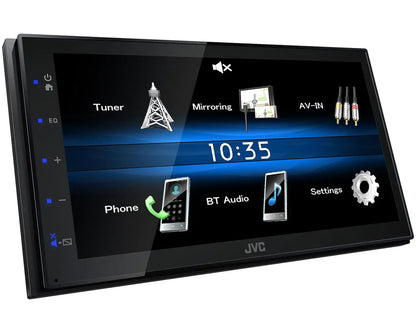JVC KW-M25BT - 6.8" Mechless Bluetooth Stereo USB Mirroring For Android