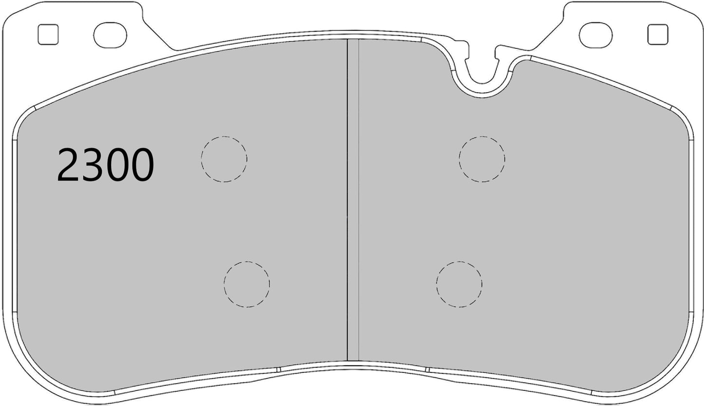 BMW G80 M3 Front Performance Brake Pads 2300