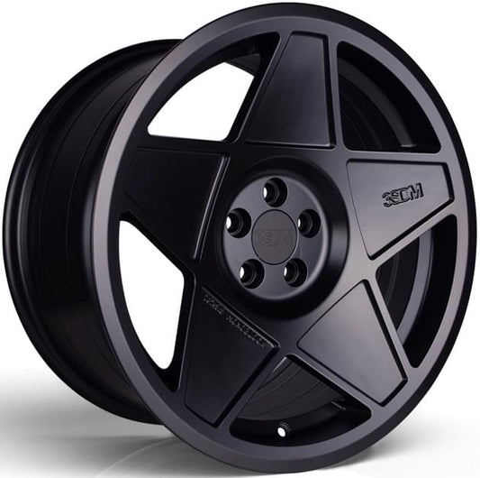 18x8.5 3SDM 0.05-SF 5x112 et42 CB73.1 Matt black