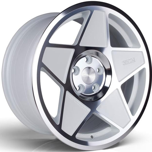 19x9.5 3SDM 0.05 5x112 et40 CB73.1 White Cut