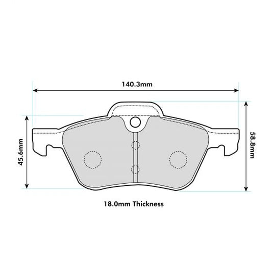 MINI R52 Front Performance Brake Pads 8138