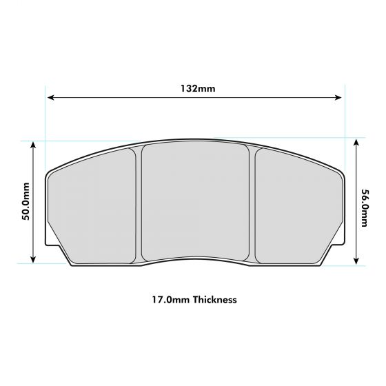 BRSCC BMW Super Cup  Front brake pads F21 8223