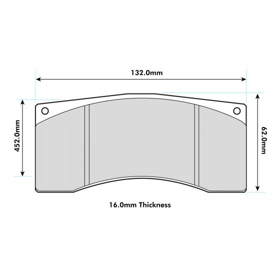 CITROEN R5 DS3 / C3 Rally car Performance Brake Pad  8392