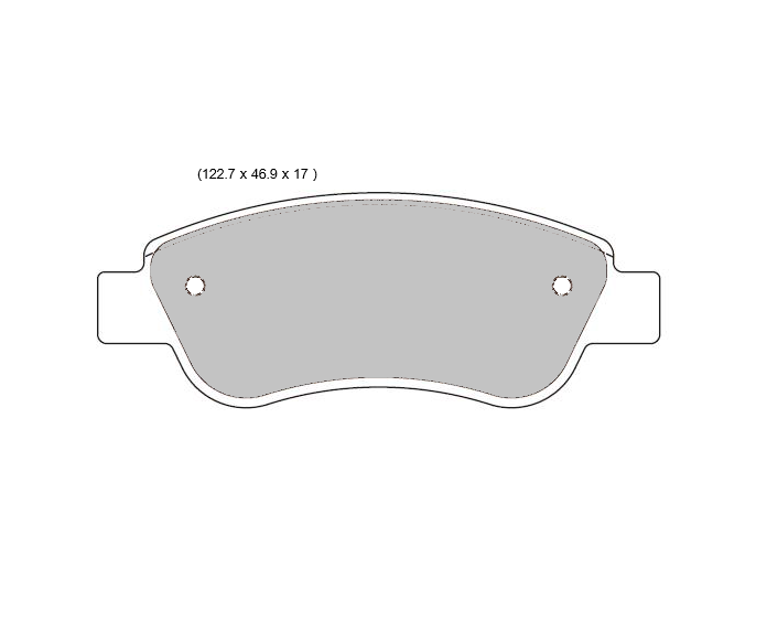 City Car Cup Aygo Front Performance Brake Pads 8419