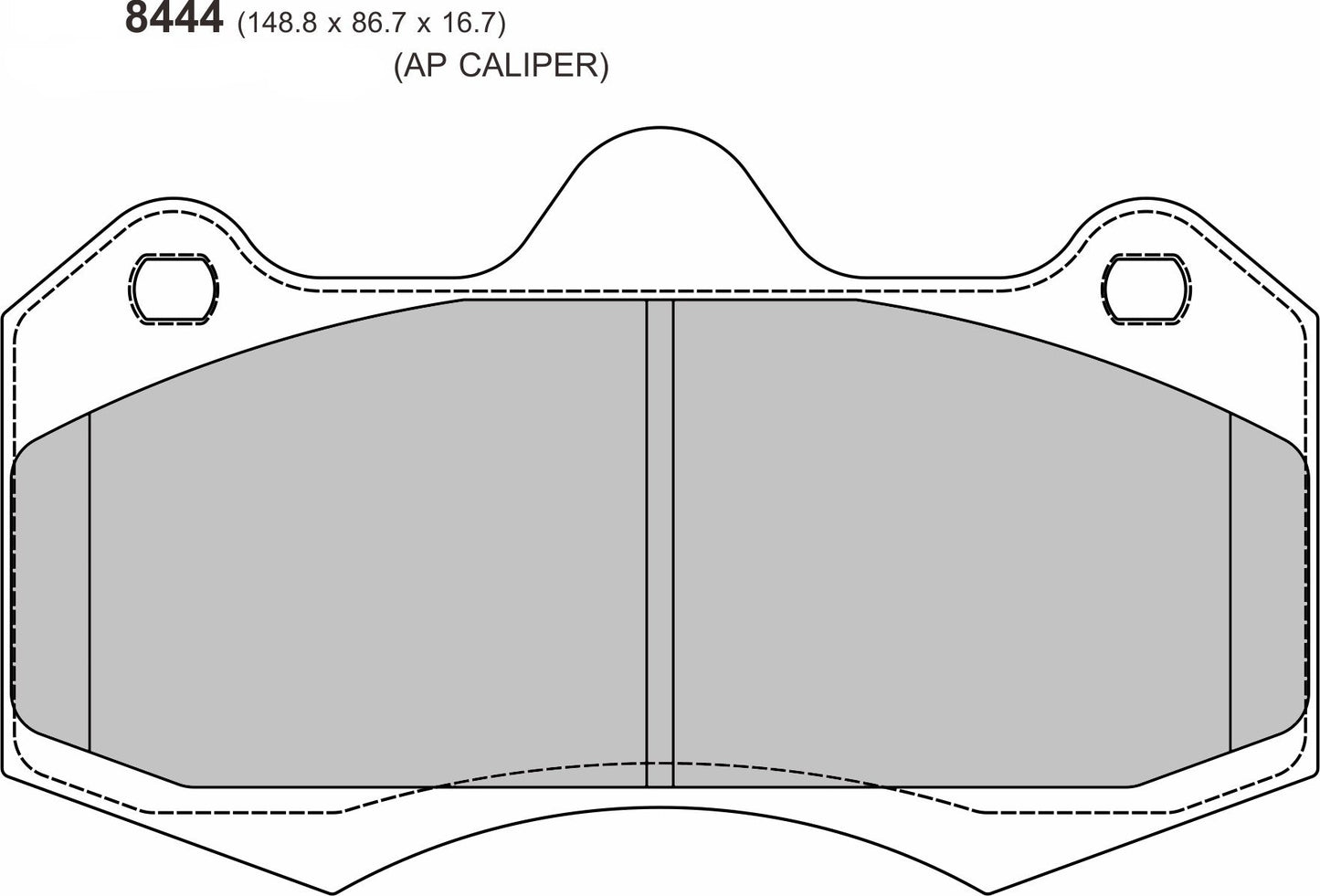 ASTON MARTIN Vanquish 5.9 (AP Caliper)  PBS 8444