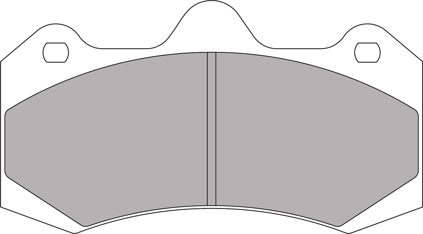 AP Racing Caliper CP7040 Performance Brake Pads 8504 CP7040D54