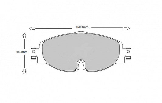SEAT LEON PBS Performance Brake Pads 2012> on  8638