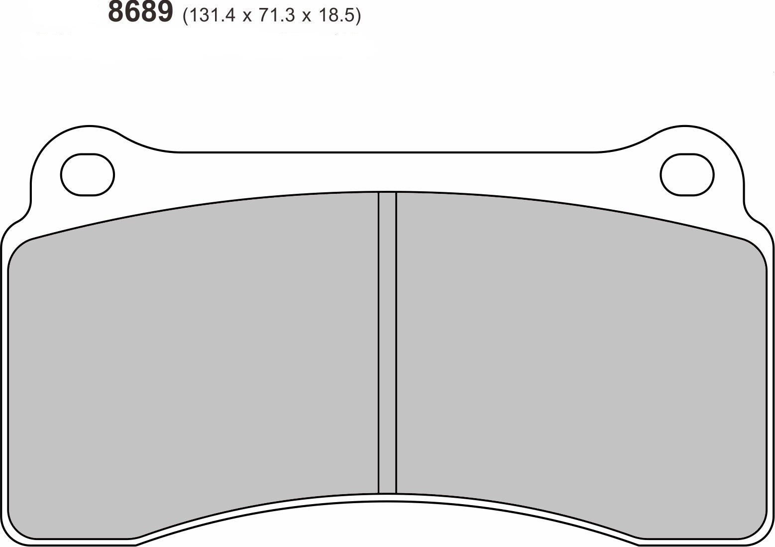 Audi R8 / R8 Spyder Rear Performance Brake Pads 8689 – FAW MotorSport