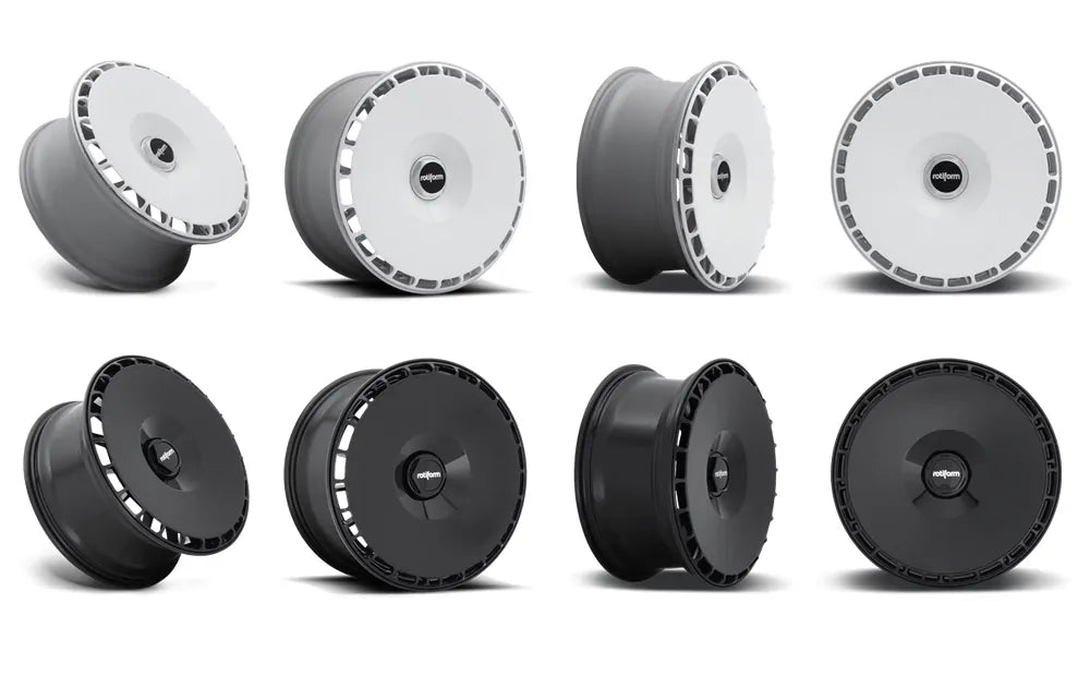 Rotiform AeroDisc - Thread-On Wheel Fan Gloss Black or Gloss White
