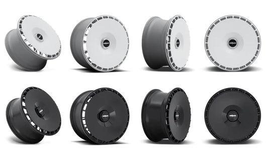 Rotiform AeroDisc - Thread-On Wheel Fan Gloss Black or Gloss White