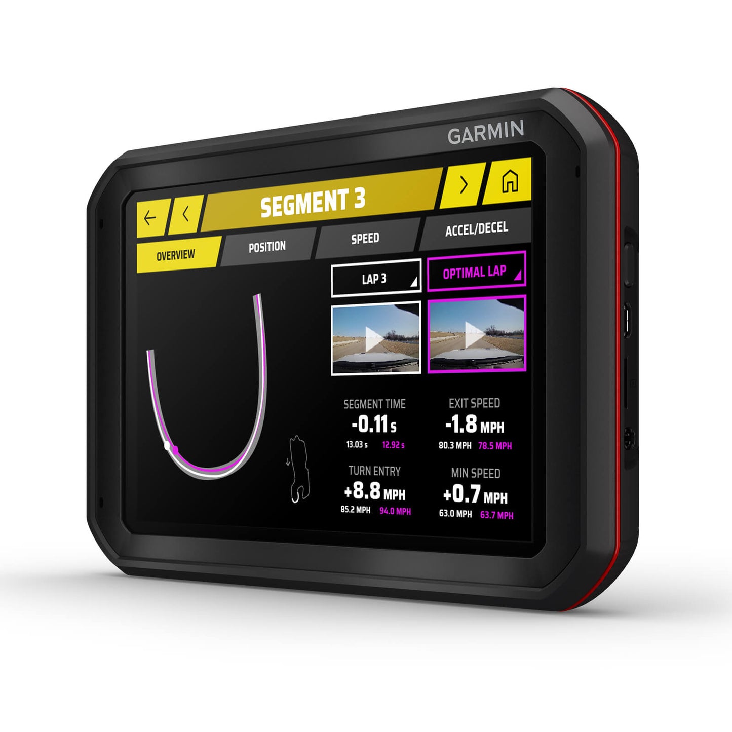 Garmin Catalyst Driving Performance Optimiser/Lap Timer/Camera