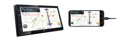 JVC KW-M560BT - 6.8" Digital Media Receiver CarPlay Android Auto