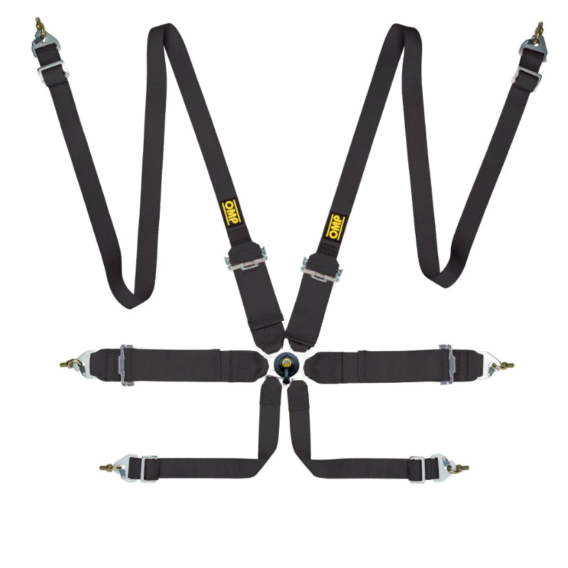 OMP Safety Harness First 3"+2" Pull Up FIA 8853-2016
