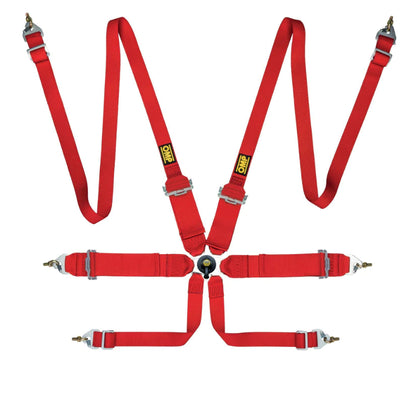 OMP Safety Harness First 3"+2" Pull Up FIA 8853-2016