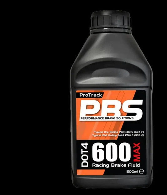 PBS ProTrack 600MAX 500ml Racing Brake Fluid DOT 4