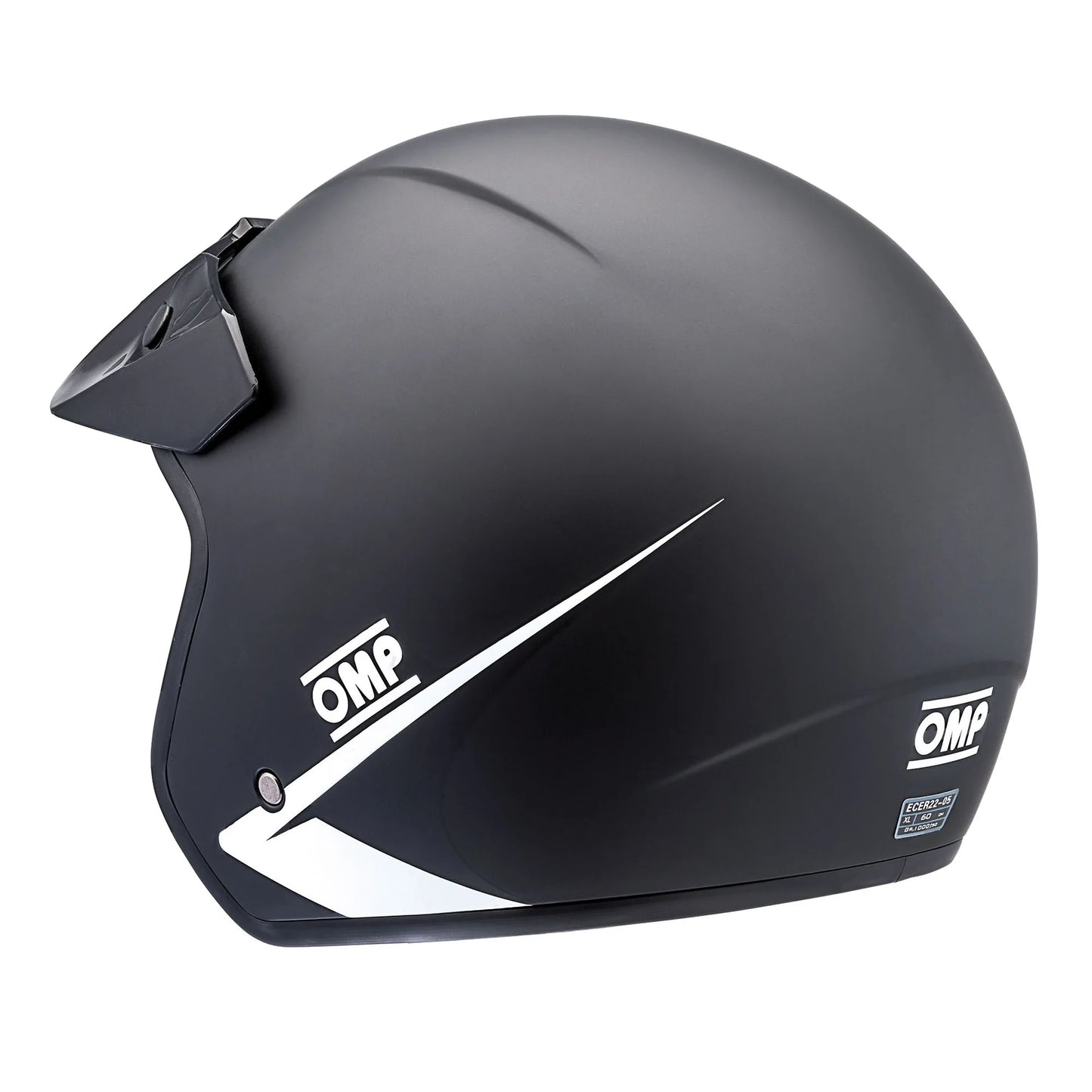 OMP Star Helmet - Matt Black
