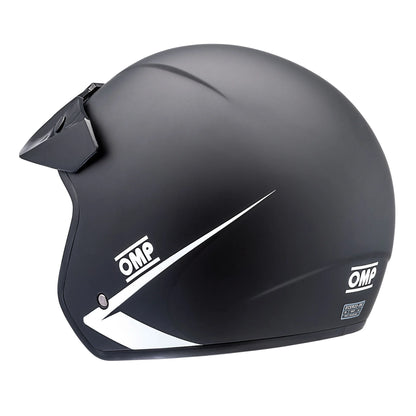OMP Star Helmet - Matt Black