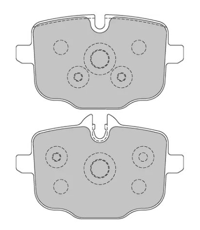 PBS BMW G80 M3/M4 Rear Performance Brake Pads