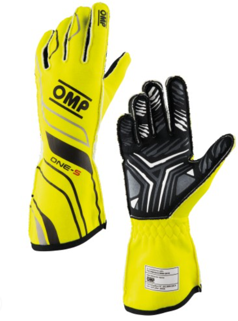 OMP One-S Racing Gloves FIA 8856-2018