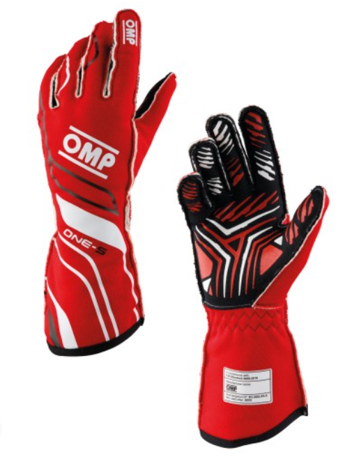 OMP One-S Racing Gloves FIA 8856-2018