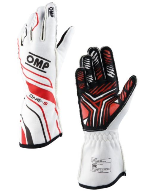 OMP One-S Racing Gloves FIA 8856-2018