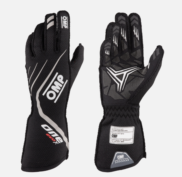 OMP One Evo X FIA 8856-2018 Approved Gloves - Motorsport / Race / Rally