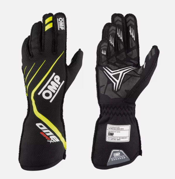 OMP One Evo X FIA 8856-2018 Approved Gloves - Motorsport / Race / Rally