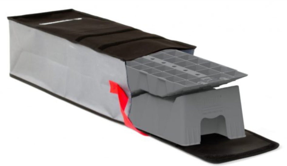 Fiamma Level Up Jumbo Kit Grey including carry bag