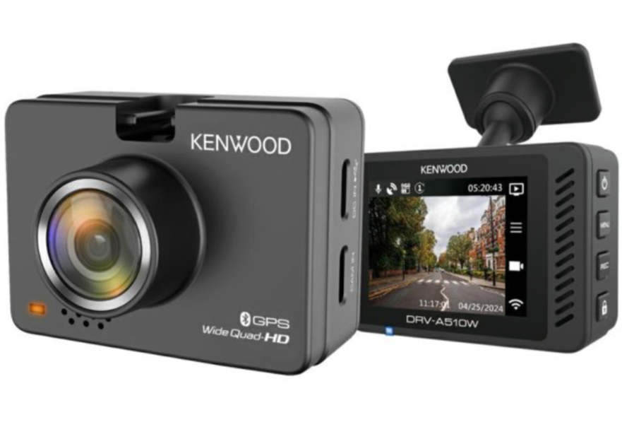 Kenwood DRV-A510W - Dashboard Camera With 2.0" LCD 2K HD Recording & Wireless Link With 20GB SD