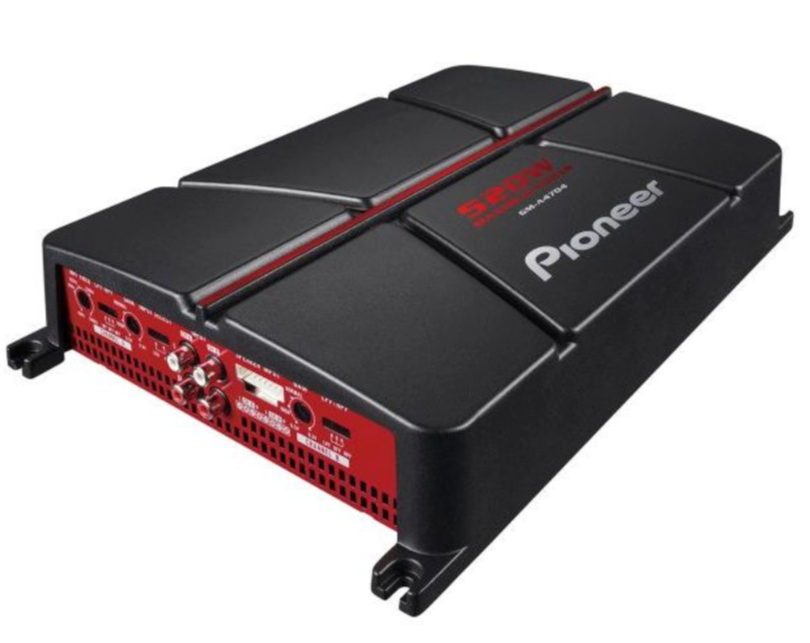 Pioneer GM-A4704 - 4-Channel Bridgeable Amplifier (520W)