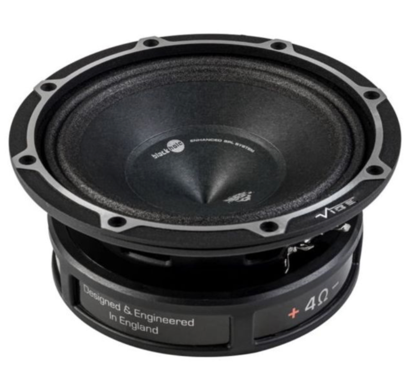 Vibe Blackdeath 6" High Power Mid Range Car Speaker 525W Max Power