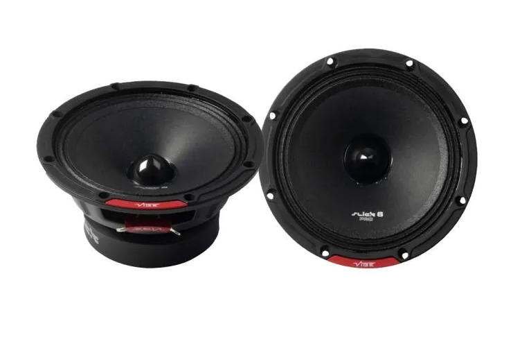 Vibe SLICKPRO6M-V0 - 6" Pro Midrange Speakers 4Ohm