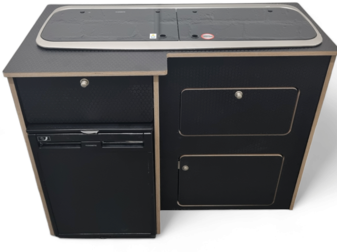 Birch Ply Hexa 2 DOOR Camper kitchen pod Camper Van 9222 and CRX50 POD Buffalo board Phenolic ply