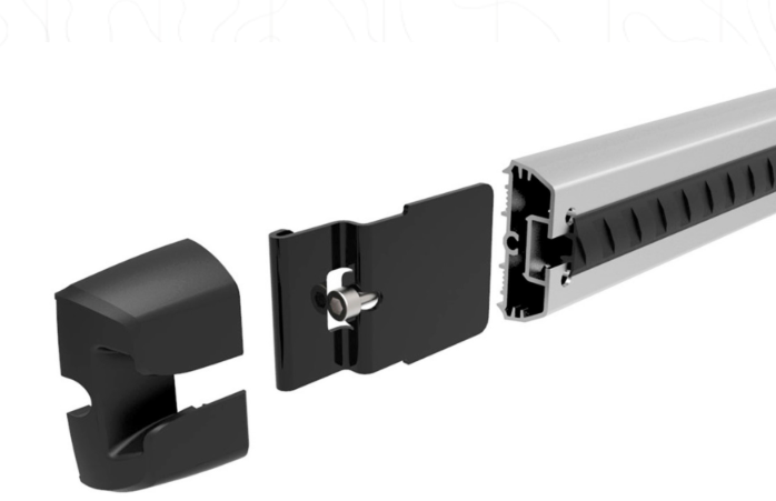 Thule Elite Van XT Ducato/Boxer – Silver/Black Van Bike Carrier for 2 Bikes