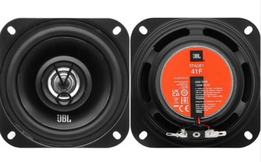 JBL Stage1 41F - 4" 100mm 2-Ways Coaxial Car Speaker 125W