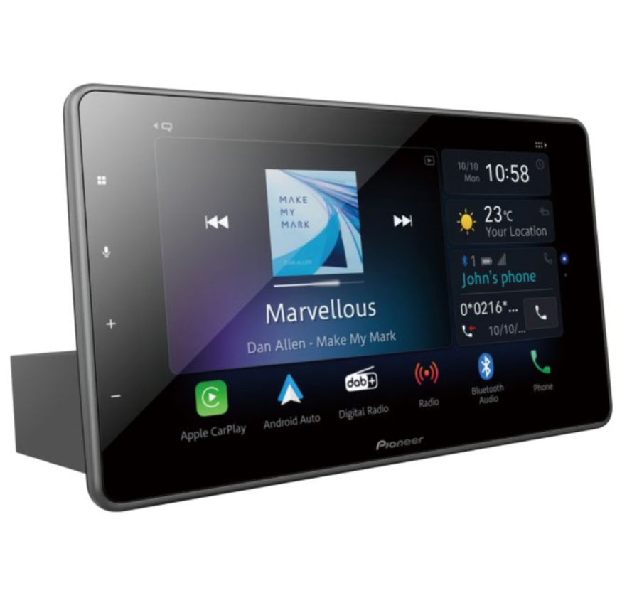 Pioneer SPH-EVO950DAB - 9" Wireless Apple CarPlay Android Auto Alexa Waze Wi-Fi Stereo