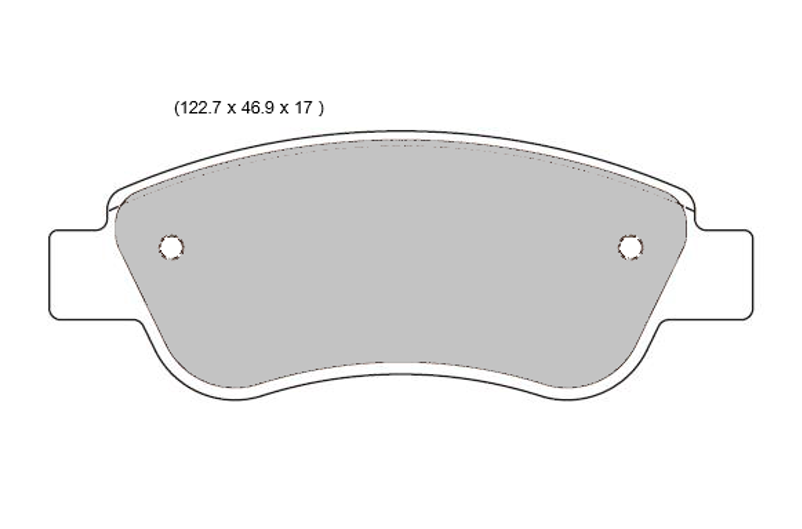 Peugeot 107 / 108 Front Performance Brake Pads 8419