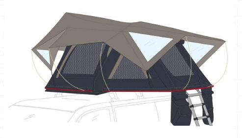 Fiamma Moonlight Roof Tent 180 (08891-01-) Roof Tent