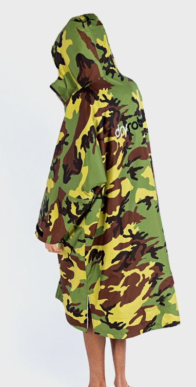 dryrobe® Advance | Long Sleeve Camo Grey