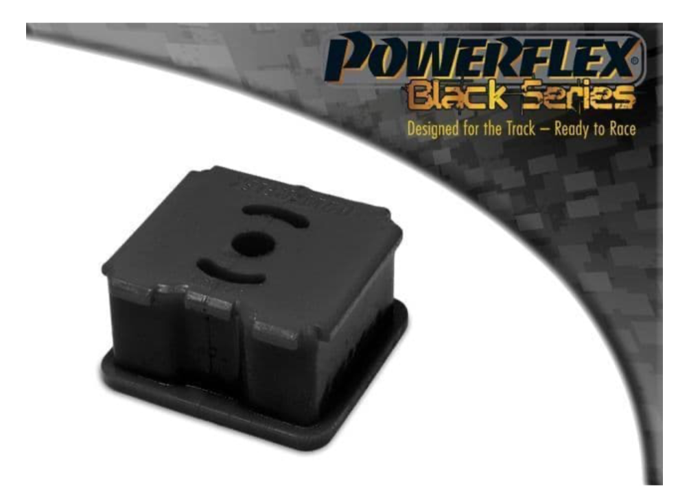 POWERFLEX BLACK REAR CHASSIS EXHAUST MOUNT BUSH EXH020BLK RENAULT CLIO II INC 172 & 182 (1998-2012)