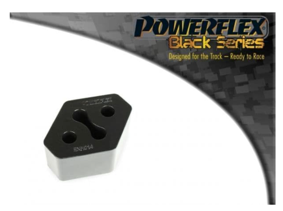 POWERFLEX BLACK SERIES SERIES EXHAUST MOUNT EXH014BLK - CLIO V6