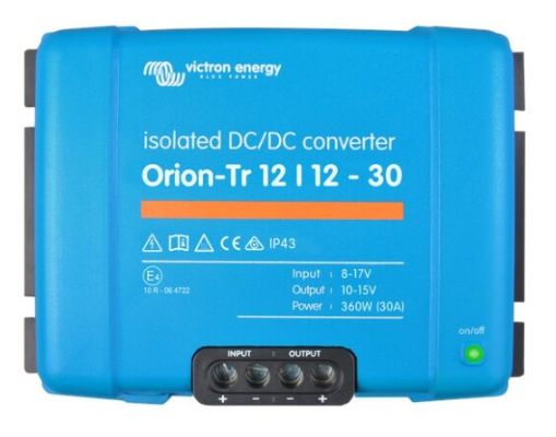 Victron Energy Orion-Tr 12/12V 30A (360W) Isolated DC-DC Converter – ORI121240110