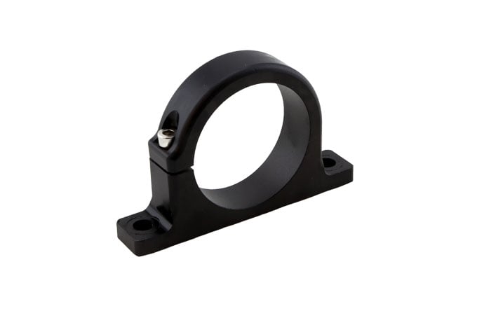 Turbosmart FPR Billet Fuel Filter Bracket for Turbosmart 1.75" OD filters - Anodized Black (TS-0402-1140)