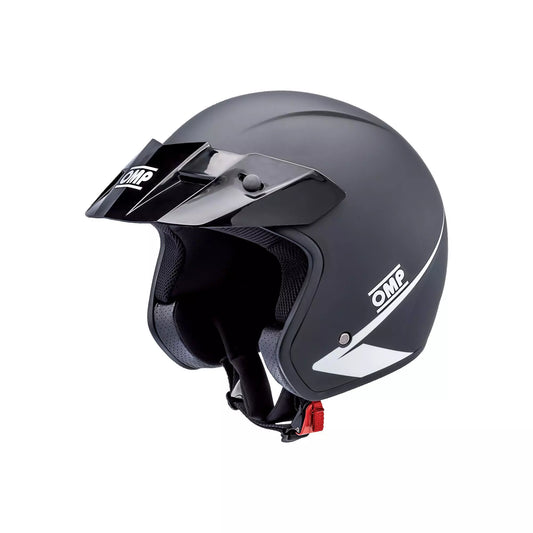 OMP Star Helmet - Matt Black