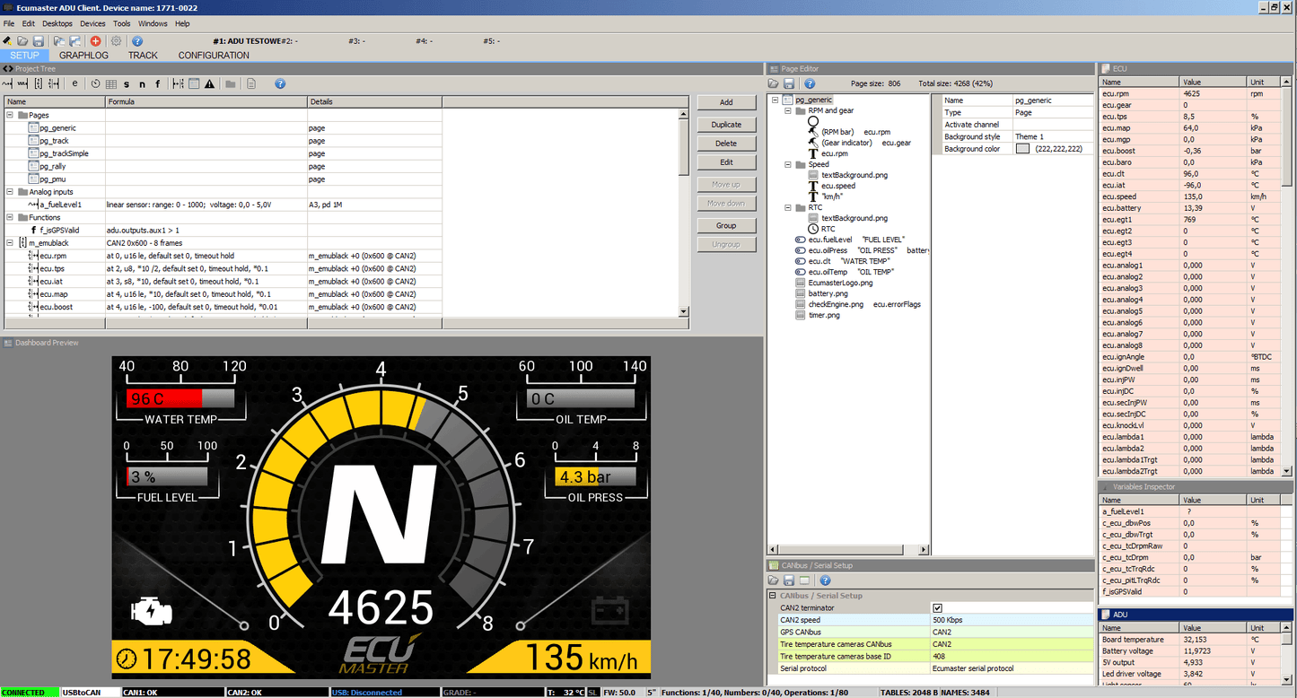 Ecumaster ADU 5"/ 7" -